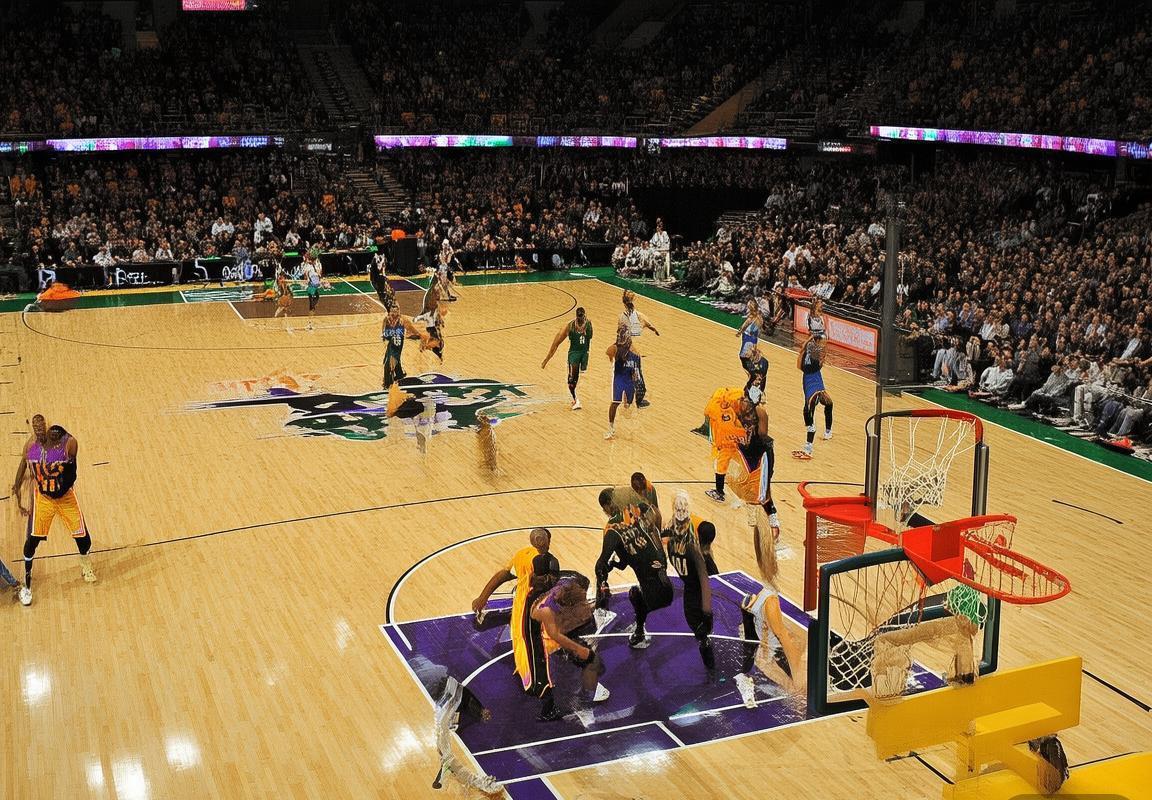 2010年NBA湖人雄鹿巅峰对决：科比戴维斯对飙经典战回顾